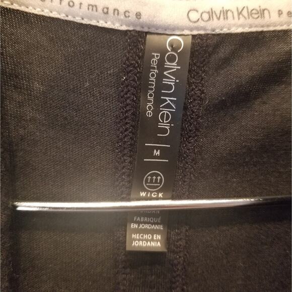 Calvin Klein NEW Performance Wick Pullover Long Sleeve Cowl Neck Sweatshirt Sz M - Picture 2 of 12